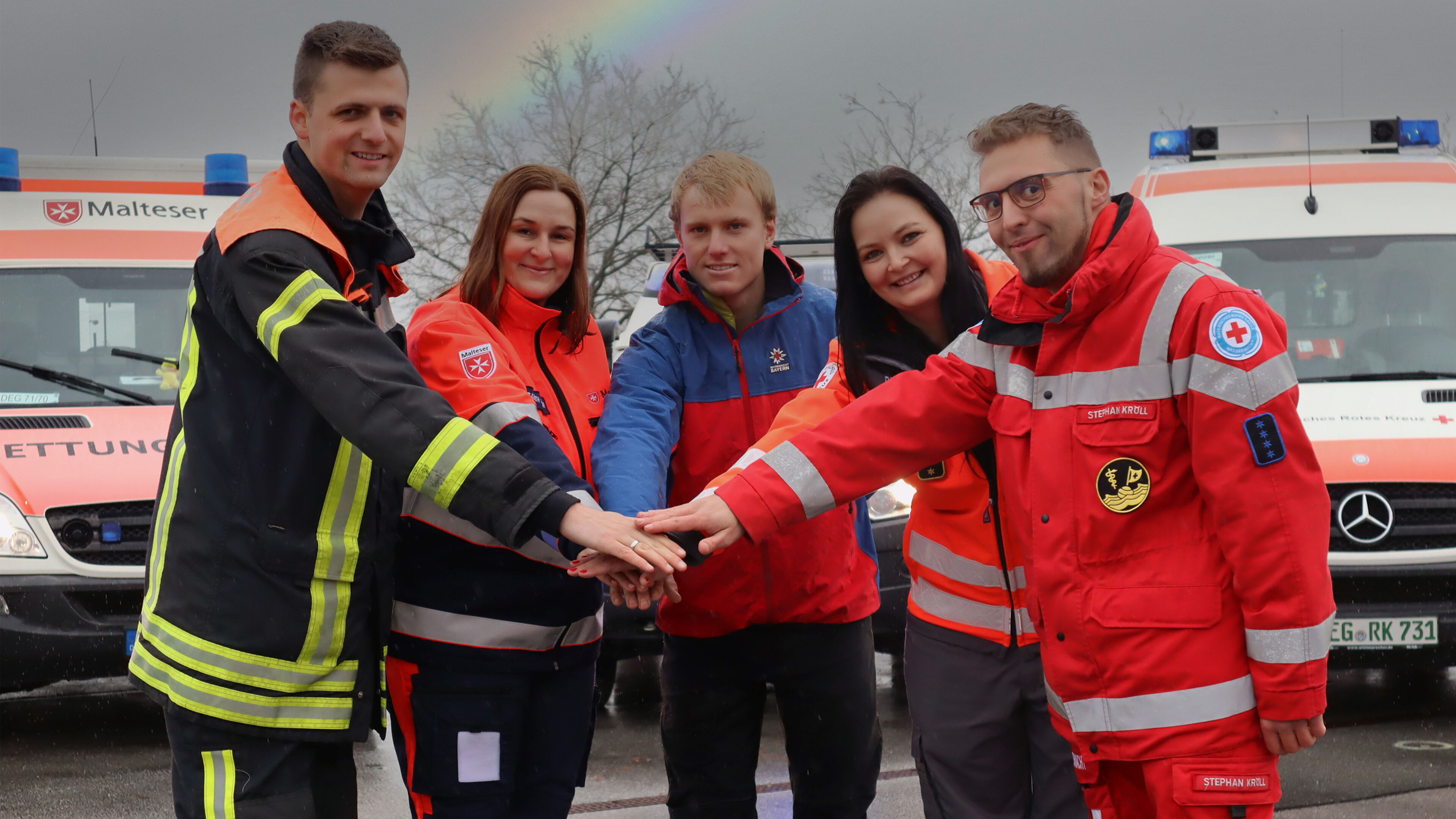 Ein Symbol der organisationsübergreifenden ehrenamtlichen Zusammenarbeit im Landkreis Deggendorf